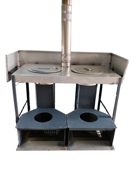 Community Cookstove 4 Burner — clean-burning Himalayan Rocket Stove, photo 1