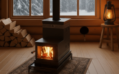 Why does a wood-burning kitchen stove still win over electric heaters?
