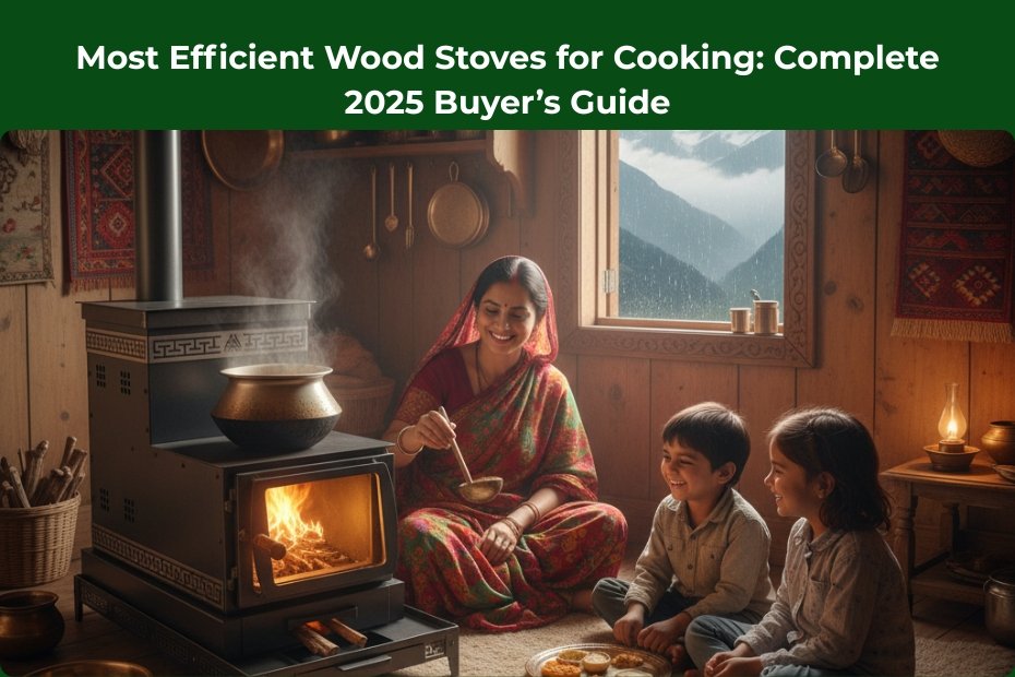 Most Efficient Wood Stoves for Cooking: Complete 2025 Buyer’s Guide
